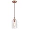 Westinghouse Pendant 60W Mini Carmen Washed Copper Clear, Textured Glass 6371500 - alternate 4